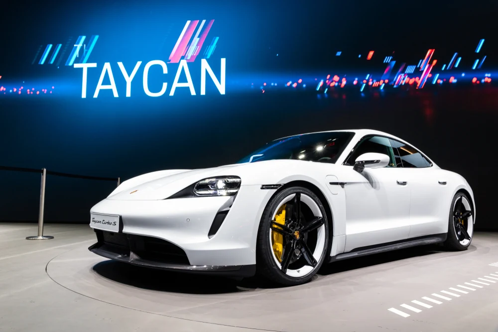 Elektrofahrzeug Porsche Taycan
